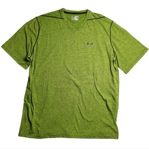 Under Armour Men’s Performance V-Neck T-Shirt - Green